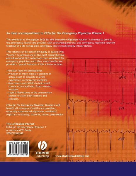 Produktbild: ECGs for the Emergency Physici