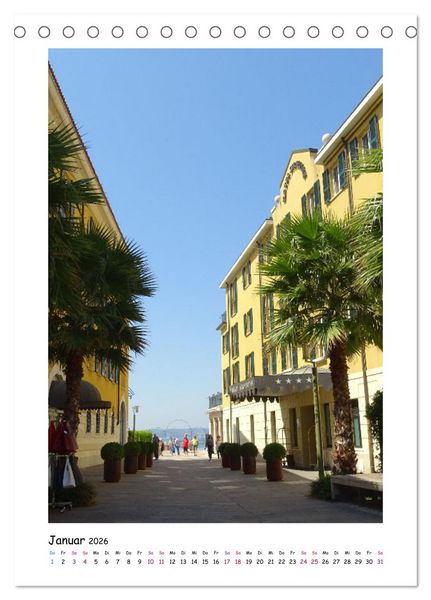 Produktbild: LAKE GARDA DerGardasee: Sirmione und Bardolino (Tischkalender 2026 DIN A5 hoch), CALVENDO Monatskalender