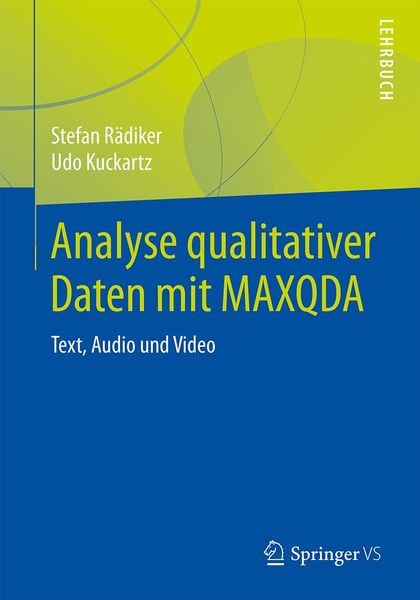 Produktbild: Analyse qualitativer Daten mit MAXQDA