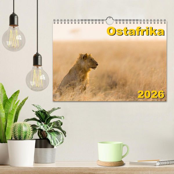 Produktbild: Ostafrika (Wandkalender 2026 DIN A4 quer), CALVENDO Monatskalender