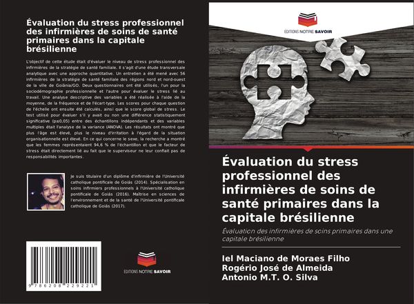 Produktbild: &Eacute;valuation du stress professionnel des infirmi&egrave;res de soins de sant&eacute; primaires dans la capitale br&eacute;silienne
