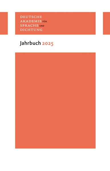 Produktbild: Jahrbuch 2025