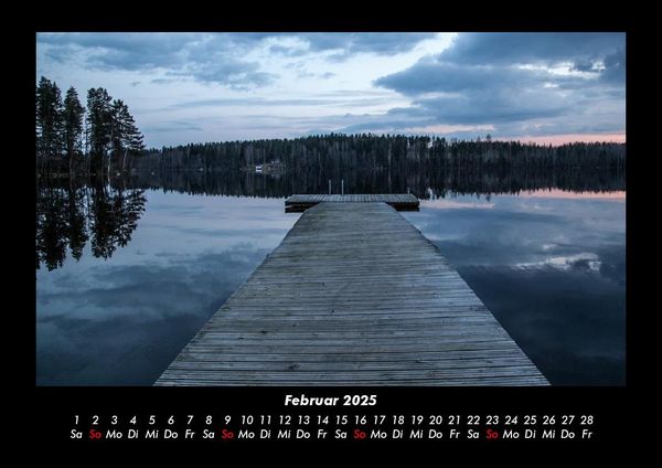 Produktbild: Tage am See 2025 Fotokalender DIN A3
