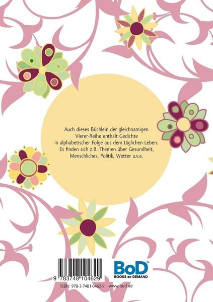 Produktbild: Kunterbunte Verse 4