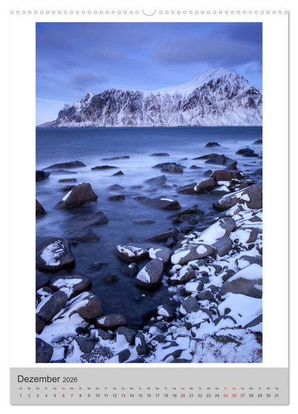 Produktbild: Bezauberndes Norwegen ~ Lofoten & Nordland ~ (Wandkalender 2026 DIN A2 hoch), CALVENDO Monatskalender