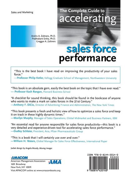 Produktbild: The Complete Guide to Accelerating Sales Force Performance