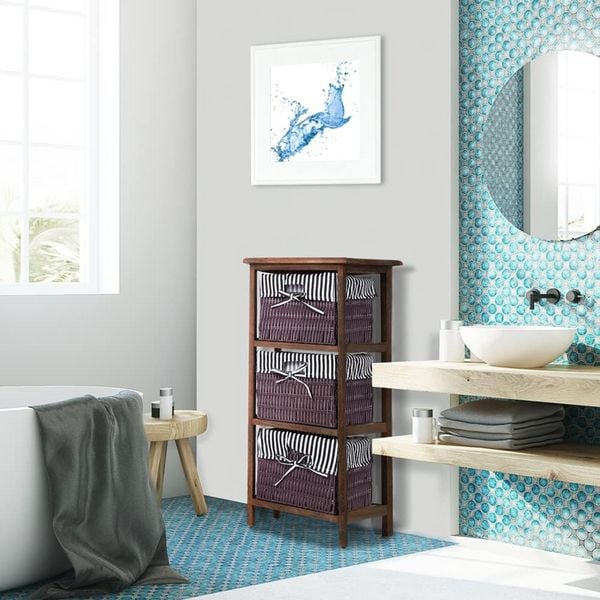 Produktbild: HTI-Living Regalkommode Mia braun Regalkommode Mia braun