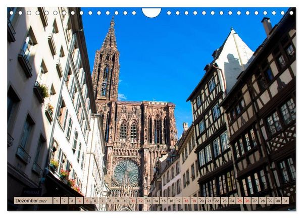 Produktbild: Zauberhaftes Stra&szlig;burg (Wandkalender 2027 DIN A4 quer), CALVENDO Monatskalender