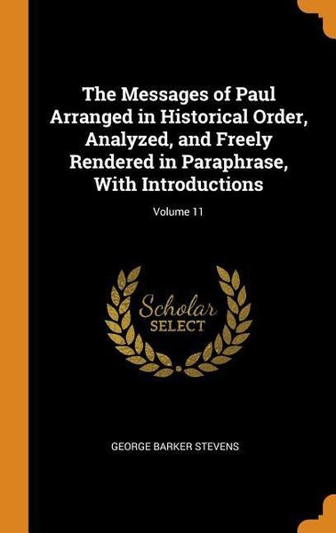 Produktbild: Messages Of Paul Arranged in H