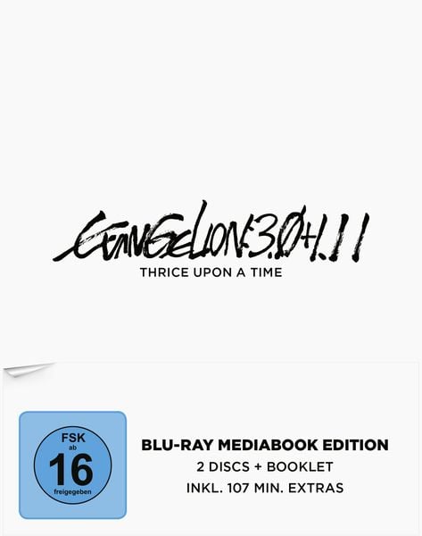 Evangelion: 3.0+1.11 Thrice Upon a Time - Mediabook - Special Edition [2 BRs]