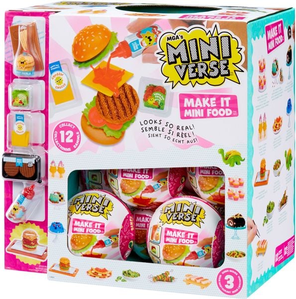 Produktbild: MGA's Miniverse- Make It Mini Foods: Diner in PDQ Series 3B