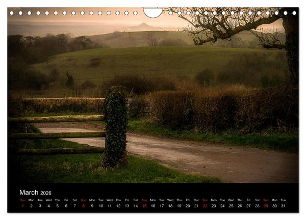 Produktbild: Glastonbury Tor (Wall Calendar 2026 DIN A4 landscape), CALVENDO 12 Month Wall Calendar