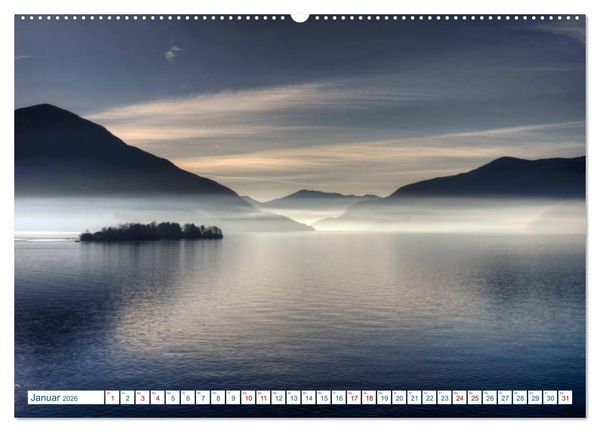 Produktbild: Schweiz - Vom Hochgebirge zu Palmen (hochwertiger Premium Wandkalender 2026 DIN A2 quer), Kunstdruck in Hochglanz