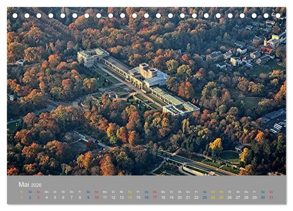 Produktbild: Potsdam von Oben (Tischkalender 2026 DIN A5 quer), CALVENDO Monatskalender