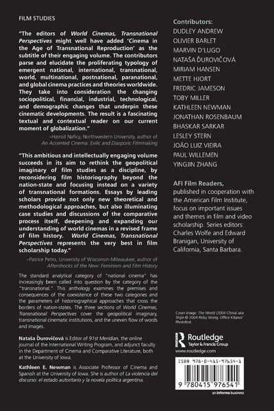 Produktbild: World Cinemas, Transnational Perspectives
