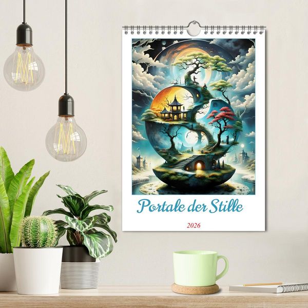 Produktbild: Portale der Stille (Wandkalender 2026 DIN A4 hoch), CALVENDO Monatskalender