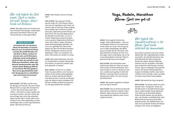 Produktbild: Frag dich fit - Die besten Tipps & Rezepte ... (Doc Esser)
