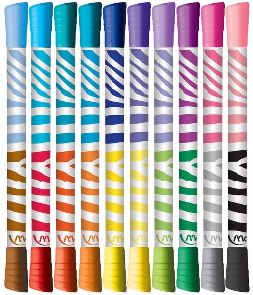 Produktbild: Maped Filzstifte DUO Color'Peps 20 Farben 10 St&uuml;ck