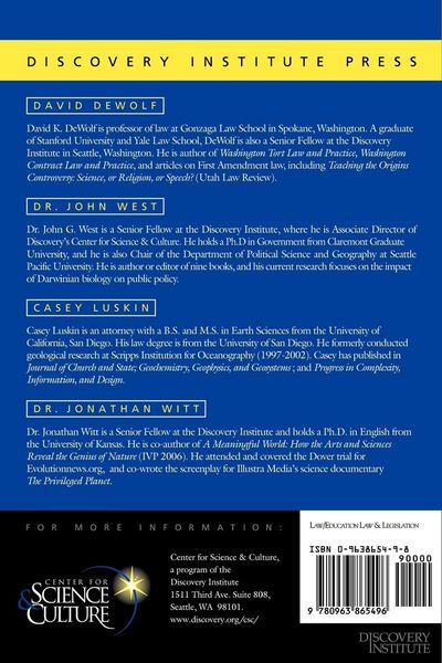 Produktbild: Traipsing Into Evolution: Intelligent Design and the Kitzmiller V. Dover Decision