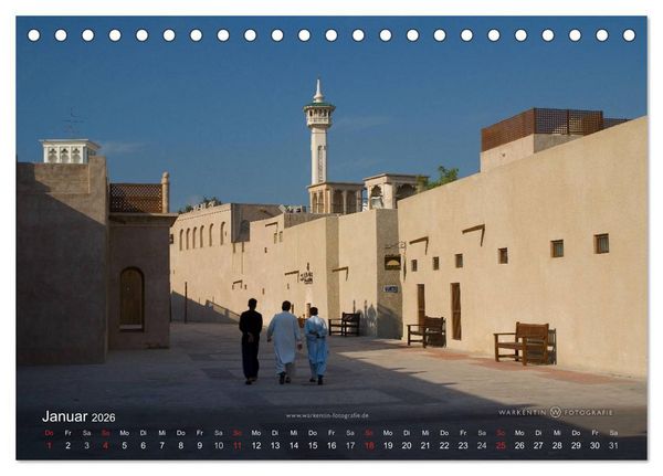 Produktbild: Faszinierendes Dubai (Tischkalender 2026 DIN A5 quer), CALVENDO Monatskalender