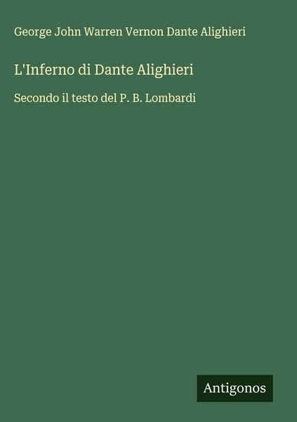 Produktbild: L'Inferno di Dante Alighieri
