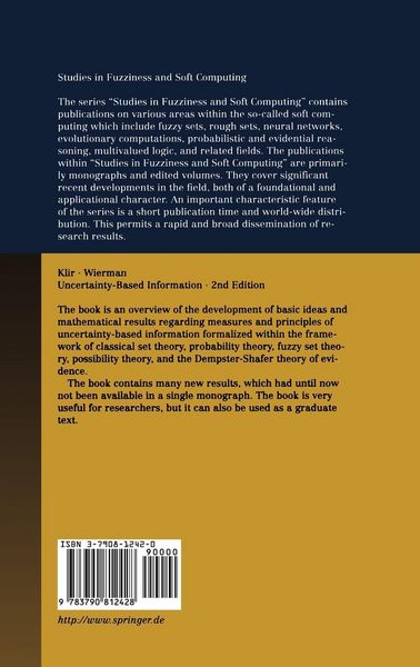 Produktbild: Uncertainty-Based Information