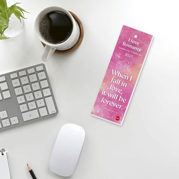 Produktbild: Romance Lesezeichen & Kalender 2027