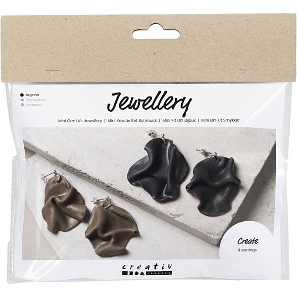 Produktbild: Creativ Company Mini Kreativ Set Schmuck, gefaltete Ohrring