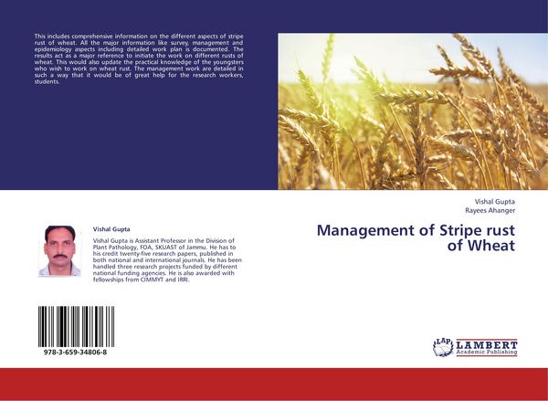 Produktbild: Management of Stripe rust of Wheat