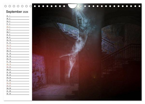 Produktbild: Geheimnisvolle Ballettwelt (Wandkalender 2026 DIN A4 quer), CALVENDO Monatskalender