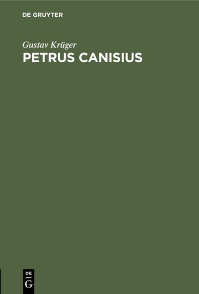 Produktbild: Petrus Canisius