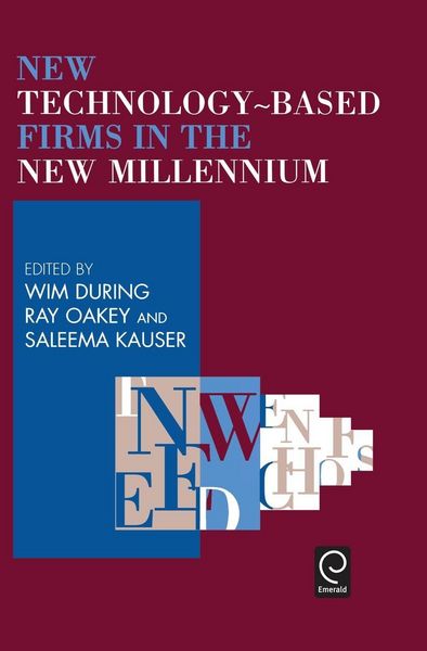 Produktbild: New Technology-Based Firms in the New Millennium