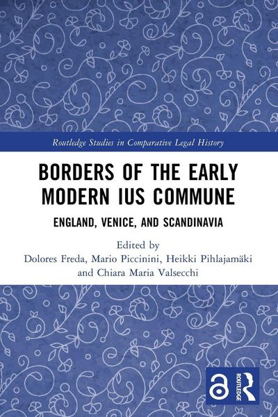 Produktbild: Borders of the Early Modern Ius Commune