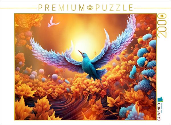 Produktbild: CALVENDO Puzzle Ein Motiv aus dem Kalender Vier Jahreszeiten Fraktale | 2000 Teile Lege-Gr&ouml;&szlig;e 90x67cm Foto-Puzzle f&uuml;r gl&uuml;ckliche Stunden