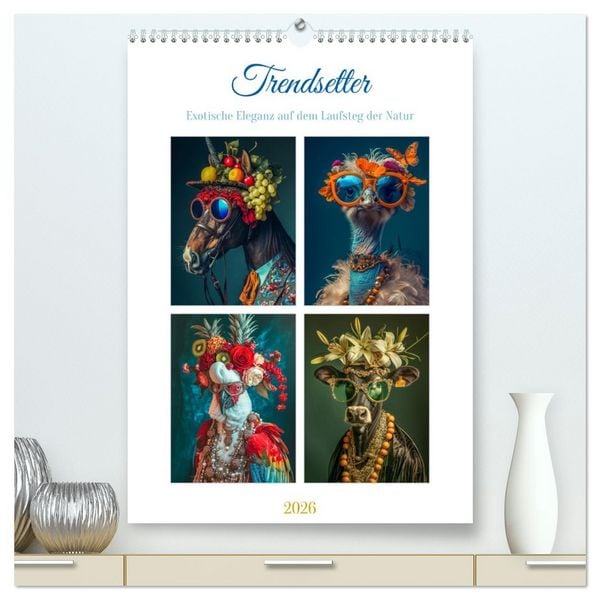 Trendsetter (hochwertiger Premium Wandkalender 2026 DIN A2 hoch), Kunstdruck in Hochglanz