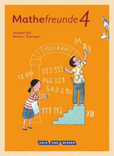 Produktbild: Mathefreunde 4. Schuljahr - S&uuml;d - Sch&uuml;lerbuch mit Kartonbeilagen