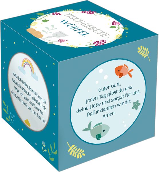 Produktbild: Gebetsw&uuml;rfel &ndash; Tischgebete f&uuml;r jeden Tag