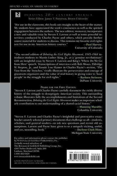 Produktbild: Debating the Civil Rights Movement, 1945-1968