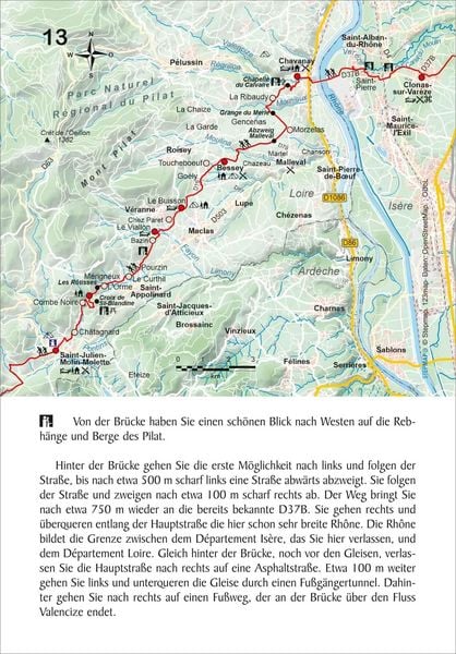 Produktbild: Frankreich: Jakobsweg Via Gebennensis von Genf nach Le Puy-en-Velay