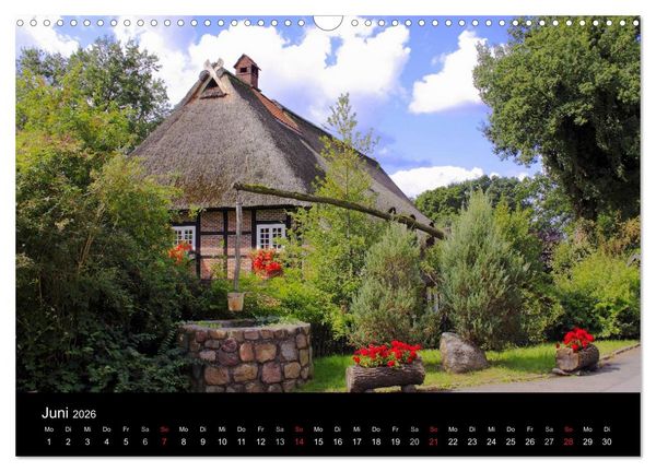 Produktbild: L&uuml;neburg und die L&uuml;neburger Heide (Wandkalender 2026 DIN A3 quer), CALVENDO Monatskalender
