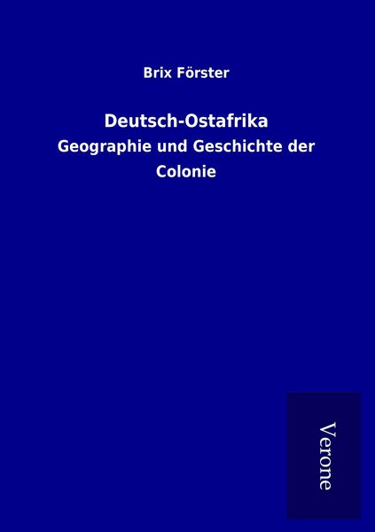 Produktbild: Deutsch-Ostafrika