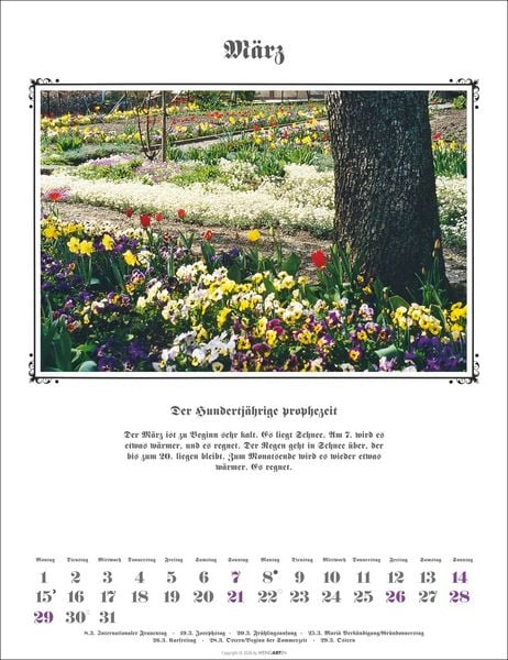 Produktbild: Der Hundertj&auml;hrige Kalender 2027