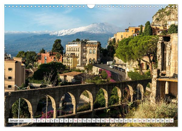 Produktbild: Sizilien - Taormina (Wandkalender 2026 DIN A3 quer), CALVENDO Monatskalender