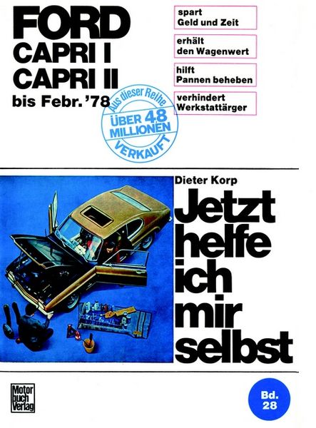 Produktbild: Ford Capri alle Modelle