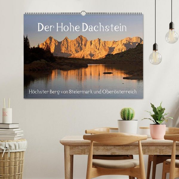 Produktbild: Der Hohe Dachstein (Wandkalender 2026 DIN A2 quer), CALVENDO Monatskalender