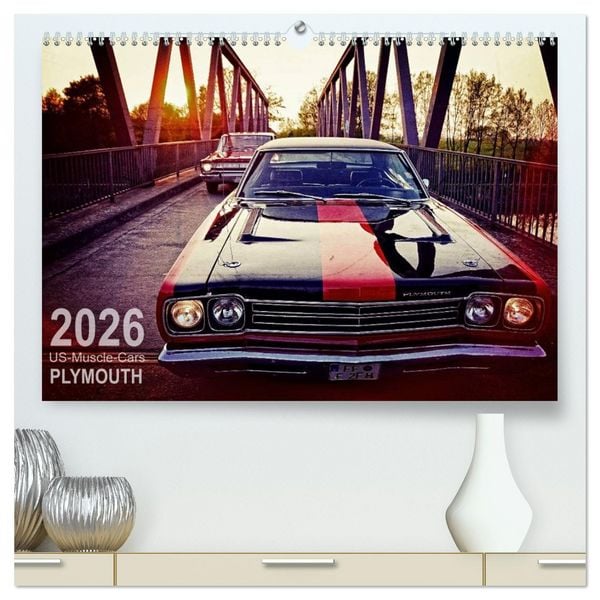 Produktbild: US-Muscle-Cars - Plymouth (hochwertiger Premium Wandkalender 2026 DIN A2 quer), Kunstdruck in Hochglanz
