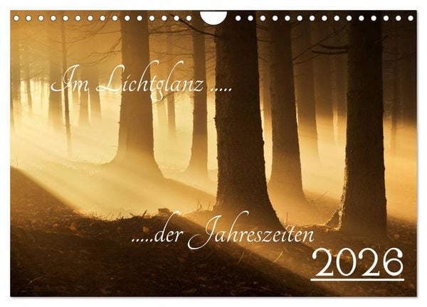 Produktbild: Im Lichtglanz der Jahreszeiten (Wandkalender 2026 DIN A4 quer), CALVENDO Monatskalender