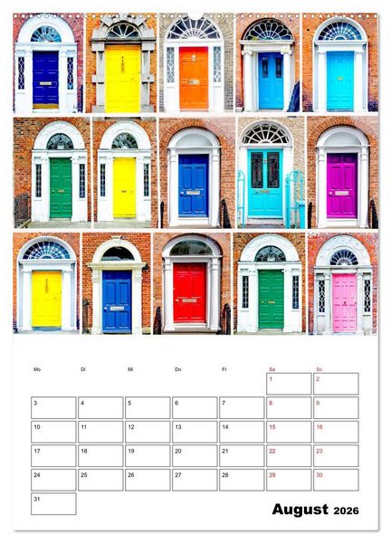 Produktbild: Dublin - faszinierende irische Hauptstadt (Wandkalender 2026 DIN A2 hoch), CALVENDO Monatskalender