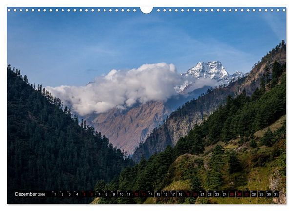 Produktbild: Nepal Tsum Valley - Tal des Gl&uuml;cks (Wandkalender 2026 DIN A3 quer), CALVENDO Monatskalender