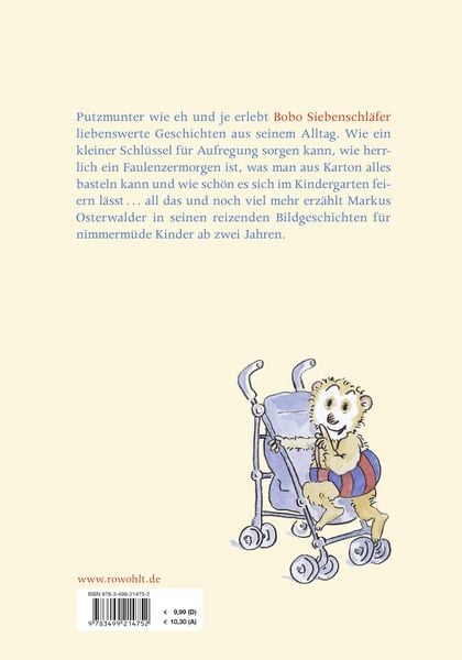 Produktbild: Bobo Siebenschl&auml;fer wird nicht m&uuml;de